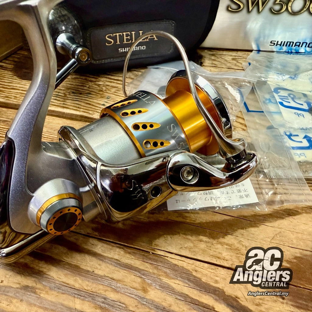 08 Stella SW5000PG/XG (USED, 9.5/10) complete box set +++ – Anglers Central