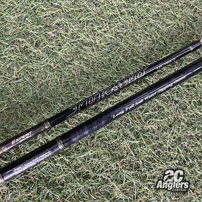 Tukato TJC762-2 PE2 Long Fall Jigging (USED, 7/10) with rod bag/sleeve