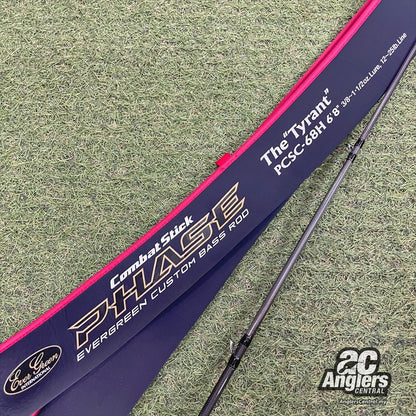 Phase The "Tyrant" PCSC-68H 12-25lb (USED, 9/10), with rod bag/sleeve