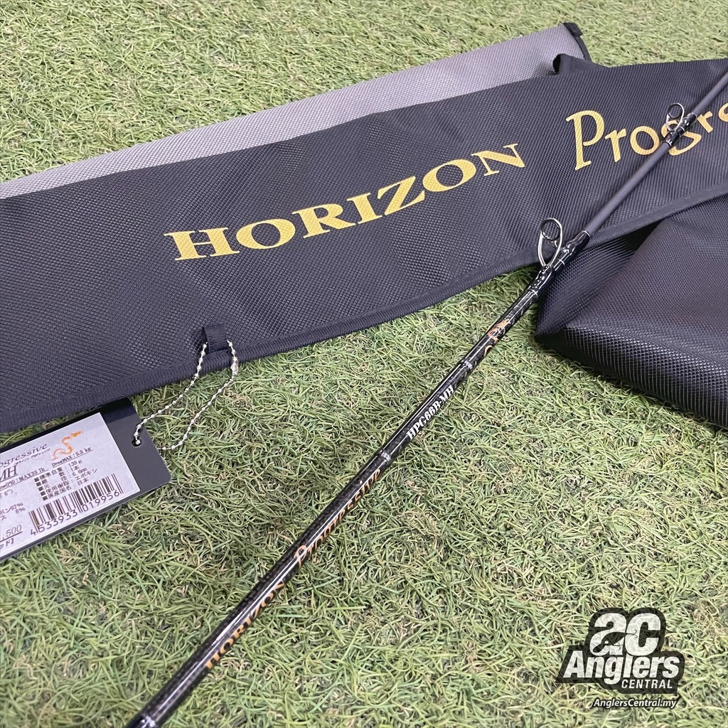 Horizon Progressive HPG66B-MH (USED, 9.9/10) dengan lengan/beg rod