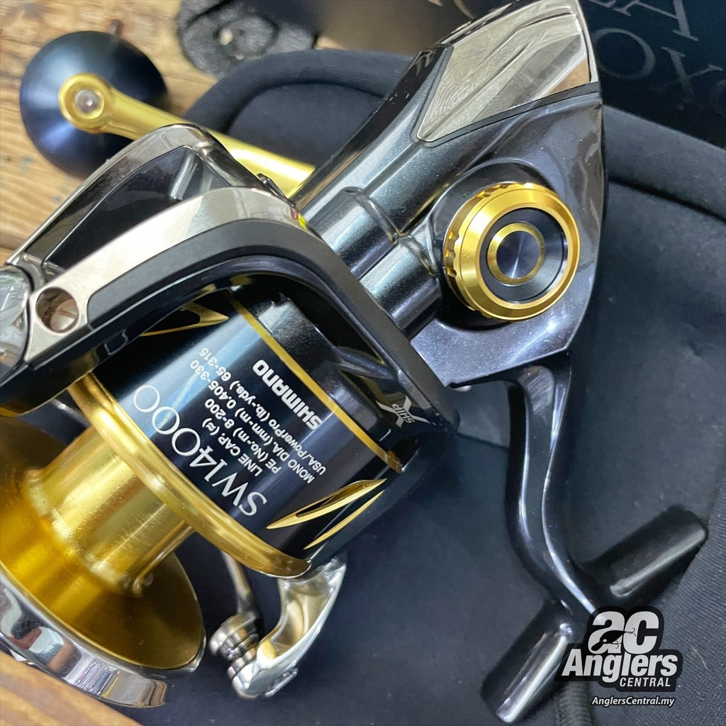 shimano stella 14000 sw 2013 13 Stella SW 14000XG (USED, 9.5/10) complete box set + yumeya knob – Anglers Central