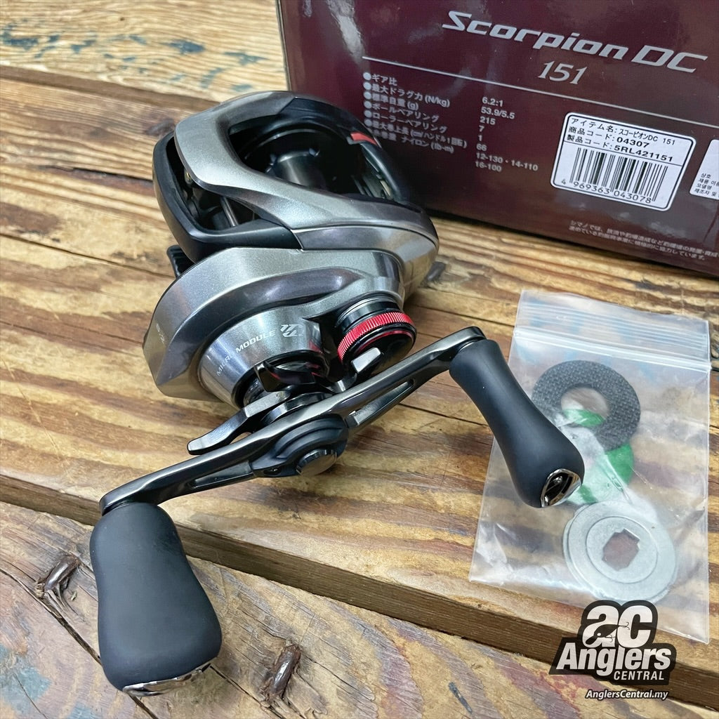 2021 Scorpion DC 151 "Gojira" inside (USED, 9/10) complete box set