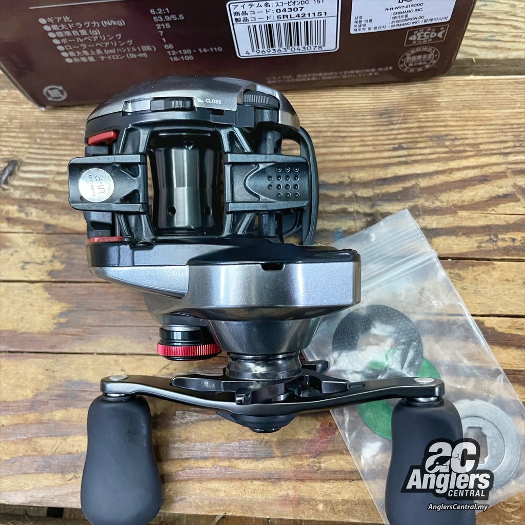 2021 Scorpion DC 151 "Gojira" inside (USED, 9/10) complete box set