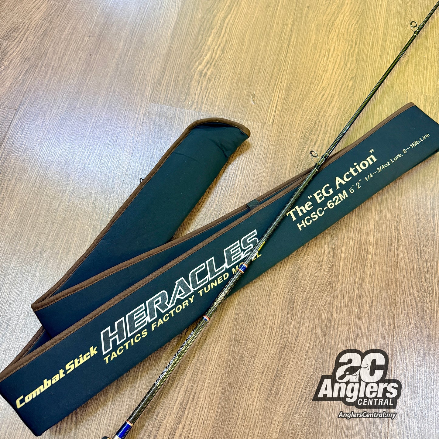 Heracles The EG Action HCSC-62M 8-16lb (USED, 9.5/10) with rod bag/sleeve