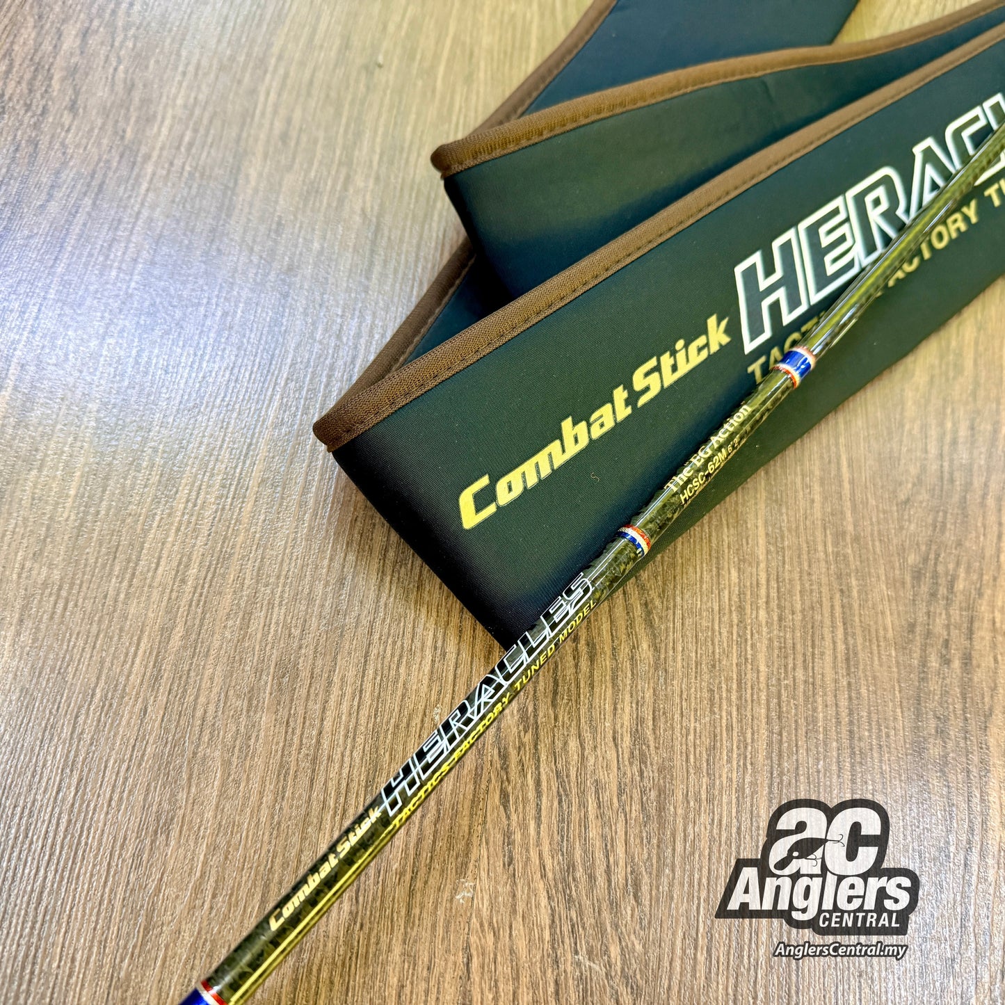 Heracles The EG Action HCSC-62M 8-16lb (USED, 9.5/10) with rod bag/sleeve