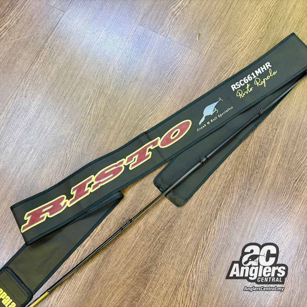 Risto RSC661MHR 8-20lb (USED, 9/10) with rod bag/sleeve