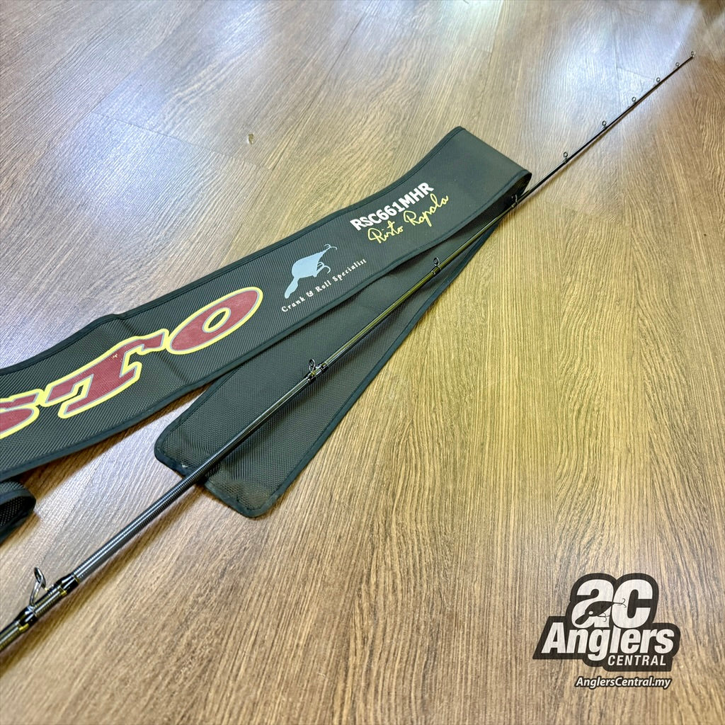 Risto RSC661MHR 8-20lb (USED, 9/10) with rod bag/sleeve