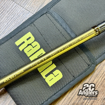 Risto RSC661MHR 8-20lb (USED, 9/10) with rod bag/sleeve