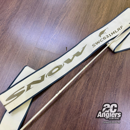 Snow SWC631MLRF 6-12lb (USED, 9.9/10) with rod bag/sleeve
