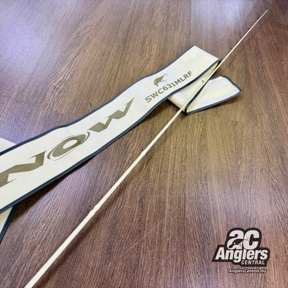 Snow SWC631MLRF 6-12lb (USED, 9.9/10) with rod bag/sleeve