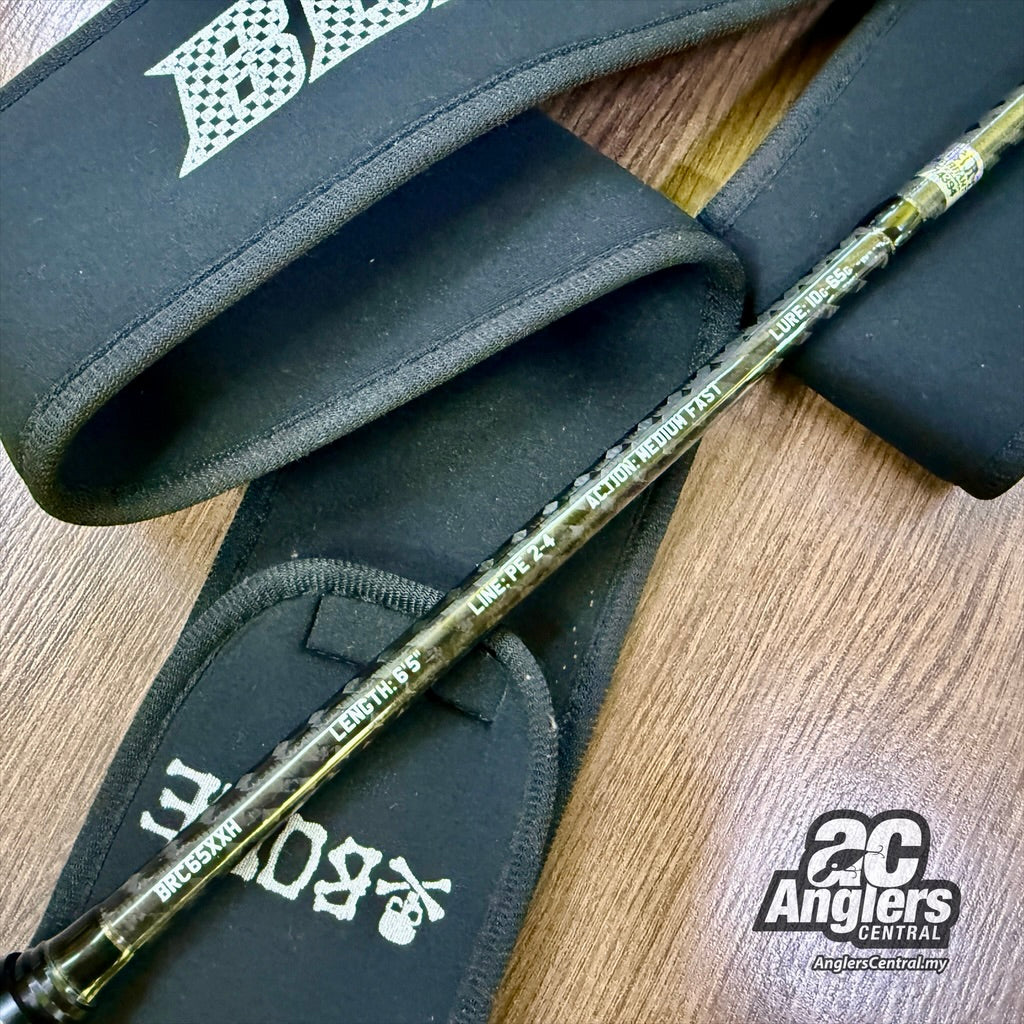 Black River BRC65XXH (USED, 9/10) with rod bag/sleeve