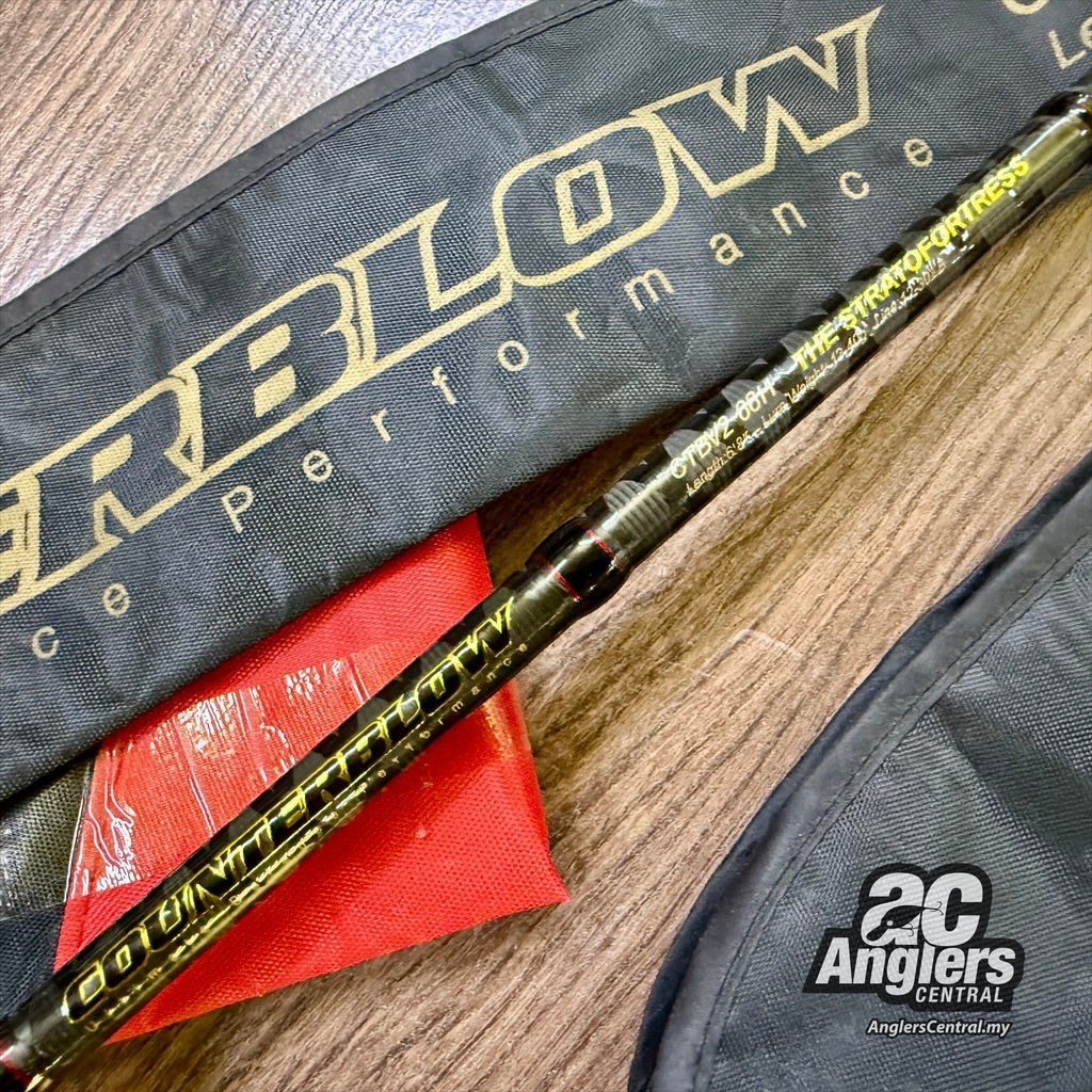 Counterblow V2 CTBV2-68H The Stratofortress (USED, 9/10) with rod bag/sleeve