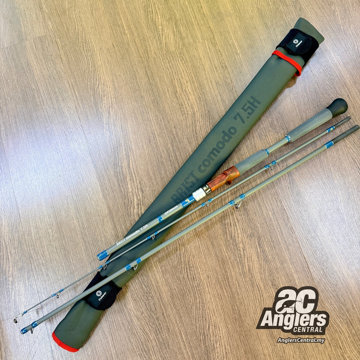 Brist Comodo 7.5H (USED, like new) with rod bag