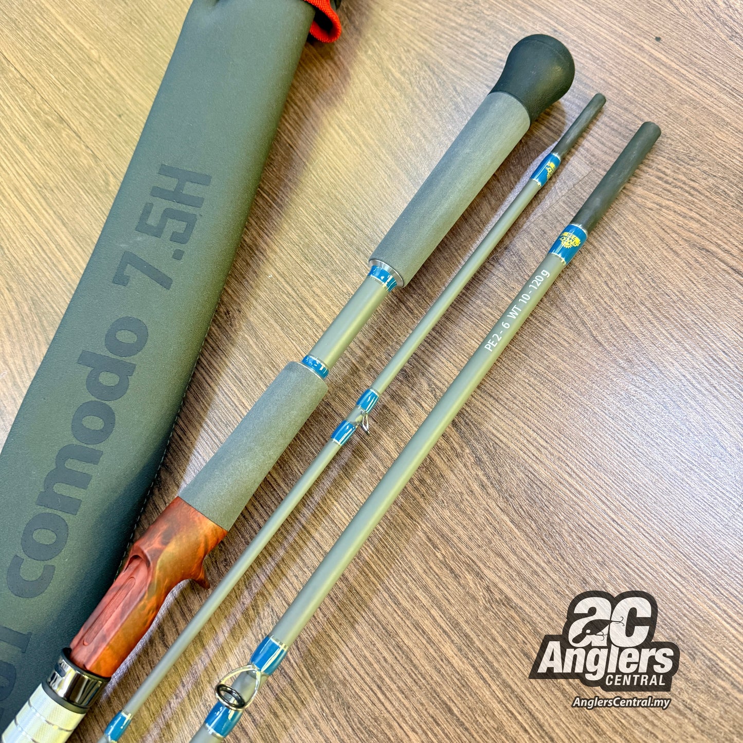 Brist Comodo 7.5H (USED, like new) with rod bag