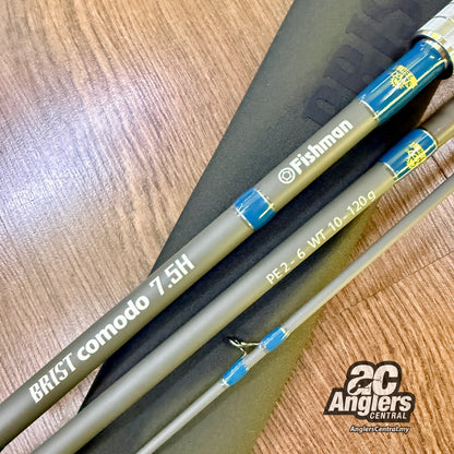 Brist Comodo 7.5H (USED, like new) with rod bag
