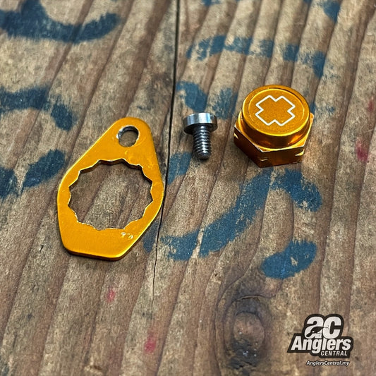 Handle Lock Nut Set (USED, M7L, gold)