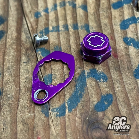 Handle Lock Nut Set (USED, M7L, purple)