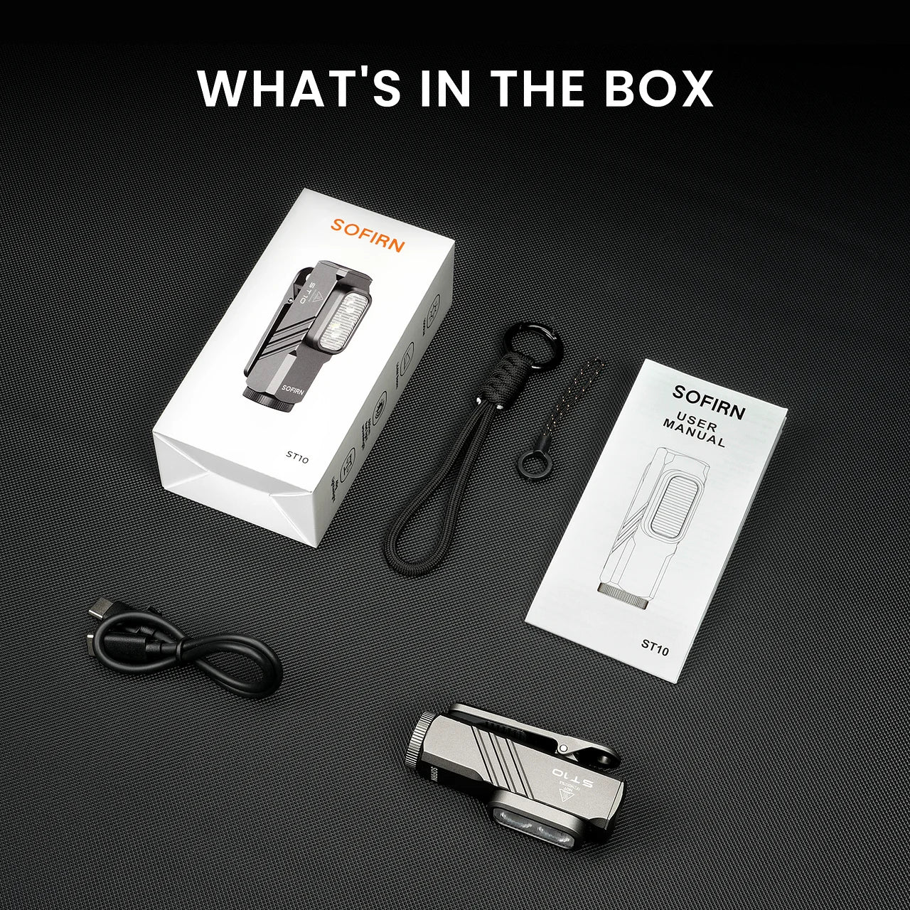 ST10 Clip-on Mini Flashlight