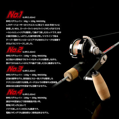 Renegade Bait Jigging Rod