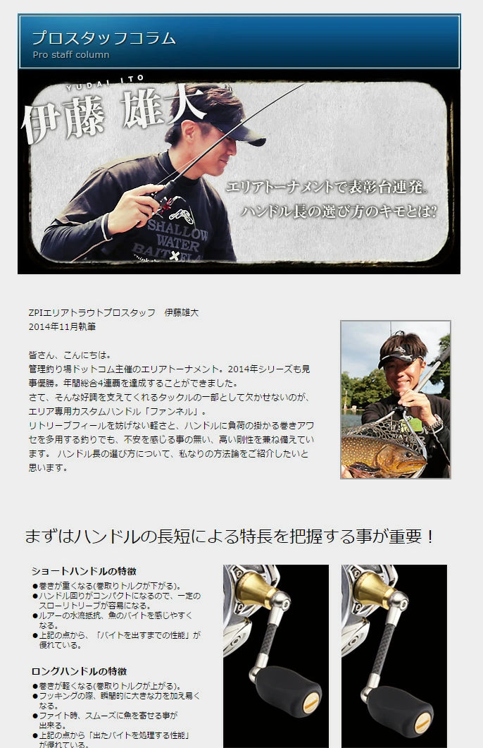 Funnel Carbon Handle