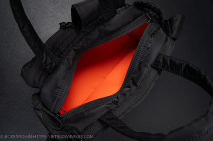 Military Shoulder MA-1 Jacket [Jet Black]