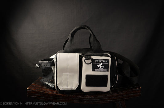 Mini Military Shoulder Tank Bag Leather (Crayon Color)