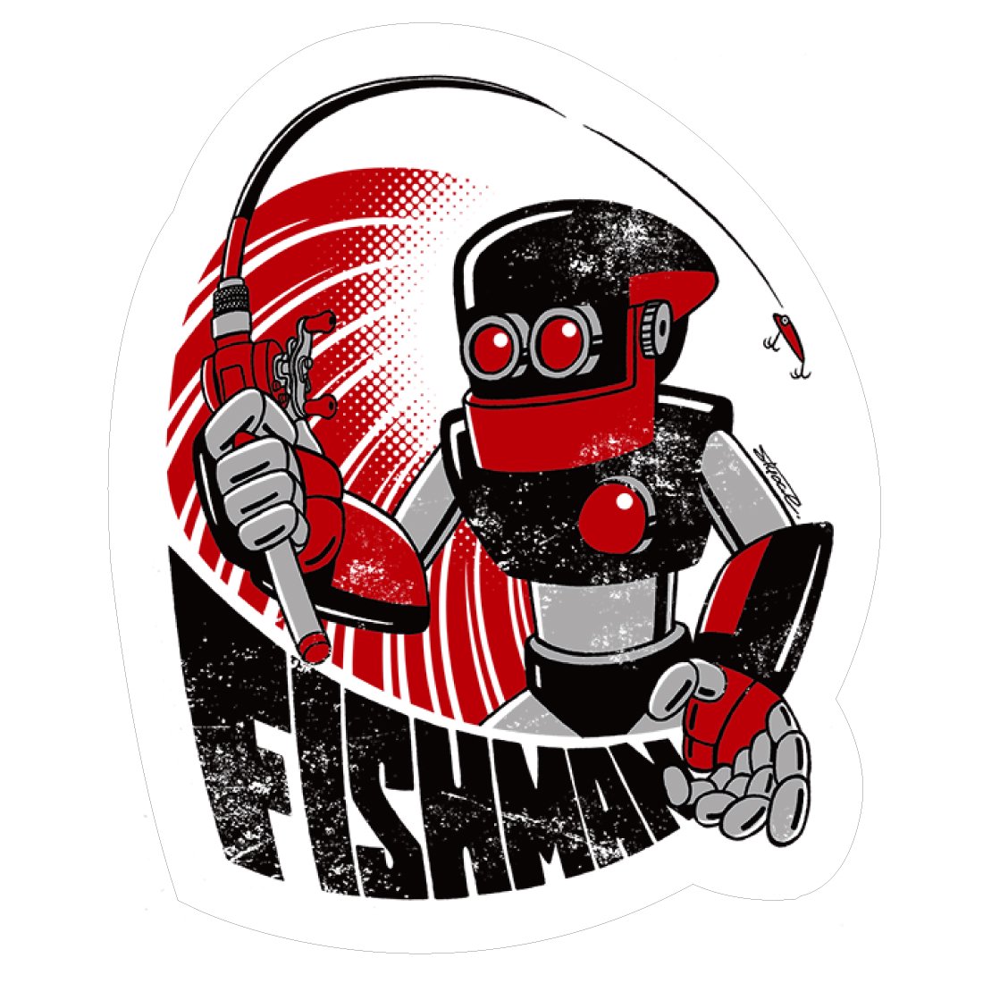 FLEX Robo Sticker (Fishman)