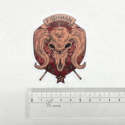 Deer Skull Sticker (Fishman)