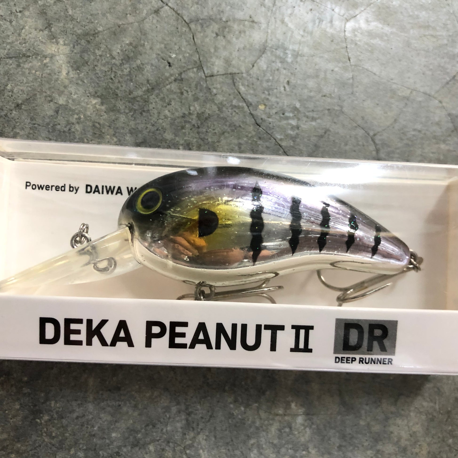 Daiwa Bass Deca Peanuts 2 Crankbait Lure - Clear Pink, 2.4 Inch, 0.5 Oz