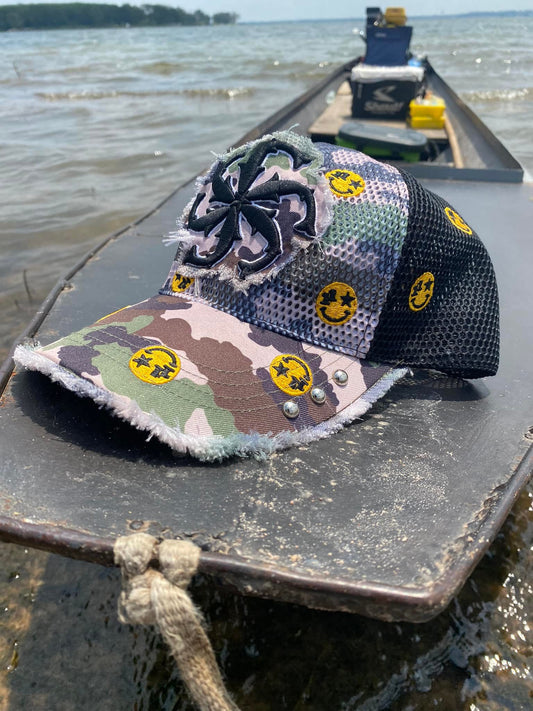 22 OBOF Fish Fan all mesh cap