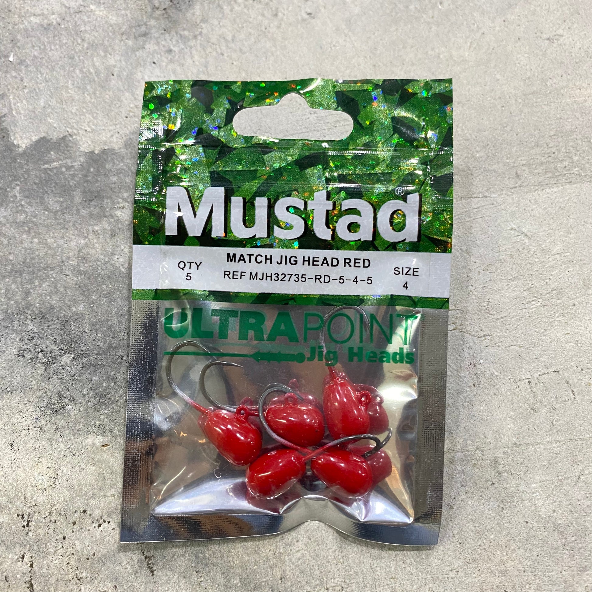 Match Jig Head Red – Anglers Central