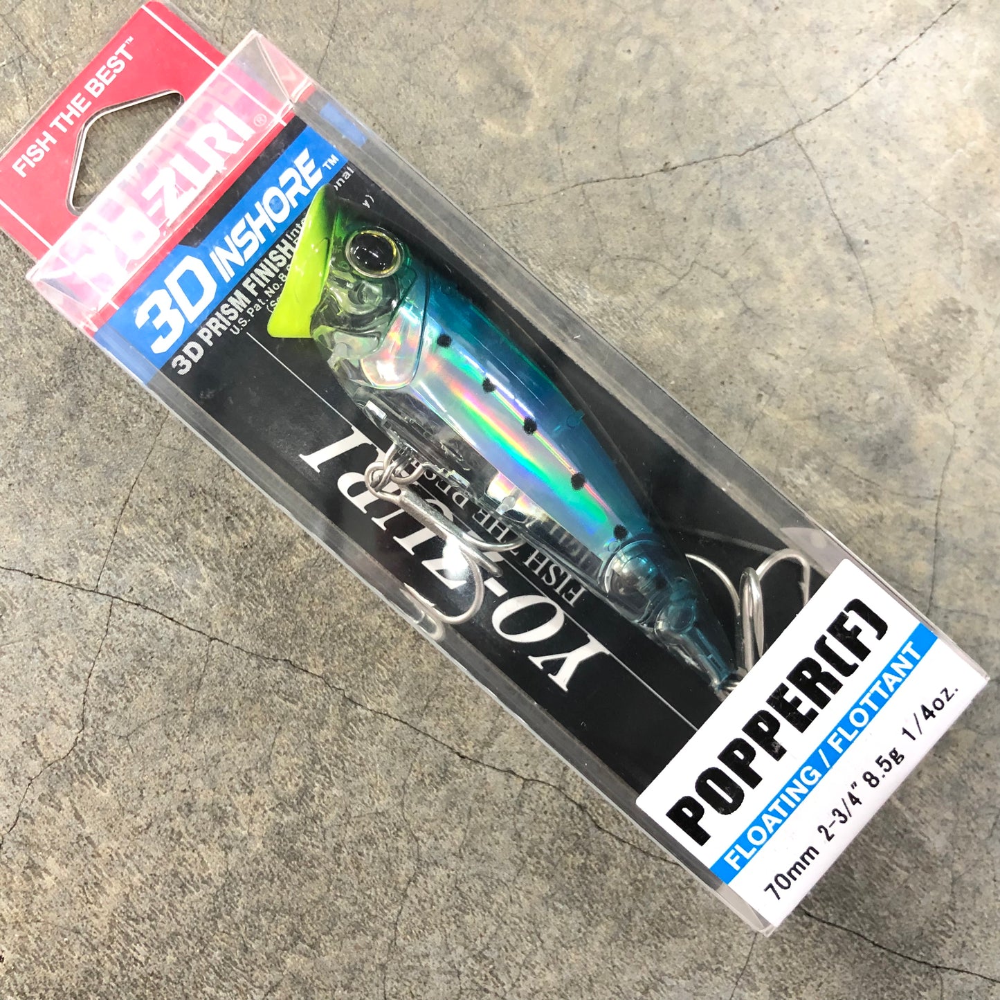 Yo-Zuri 3D Inshore Popper 120mm (4-3/4