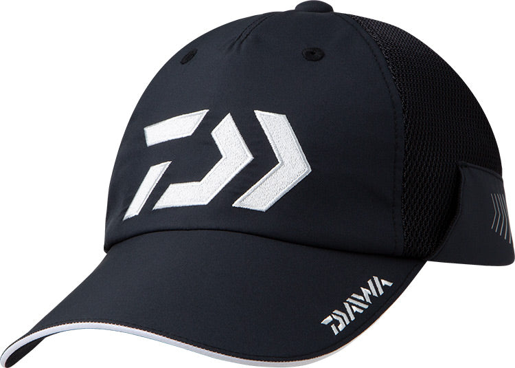 23 DC-7223 Glass hold half mesh cap (Black)