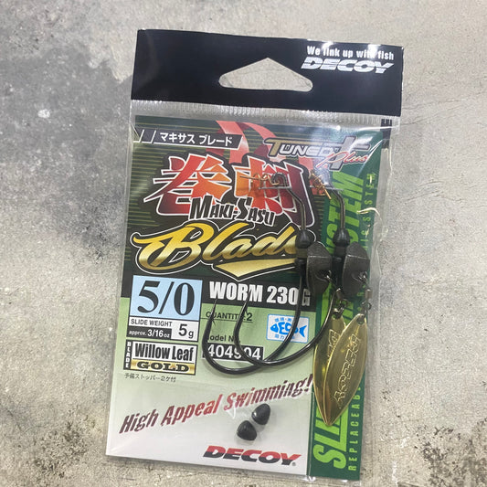 Worm230G Makisasu Blade Gold