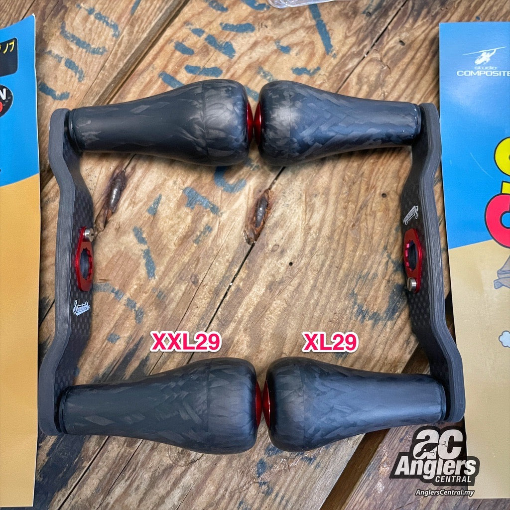 RC-SC EX Plus XXL29 Carbon Knobs Carbon Handles