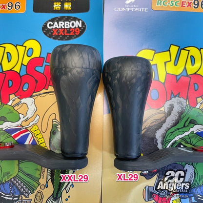 RC-SC EX Plus XXL29 Carbon Knobs Carbon Handles