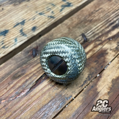 Studio Composite L Round Carbon Knob Silver limited (USED, Shimano A, Daiwa S)