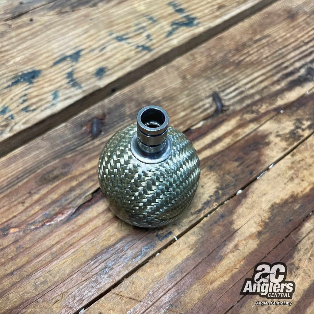 Studio Composite L Round Carbon Knob Silver limited (USED, Shimano A, Daiwa S)