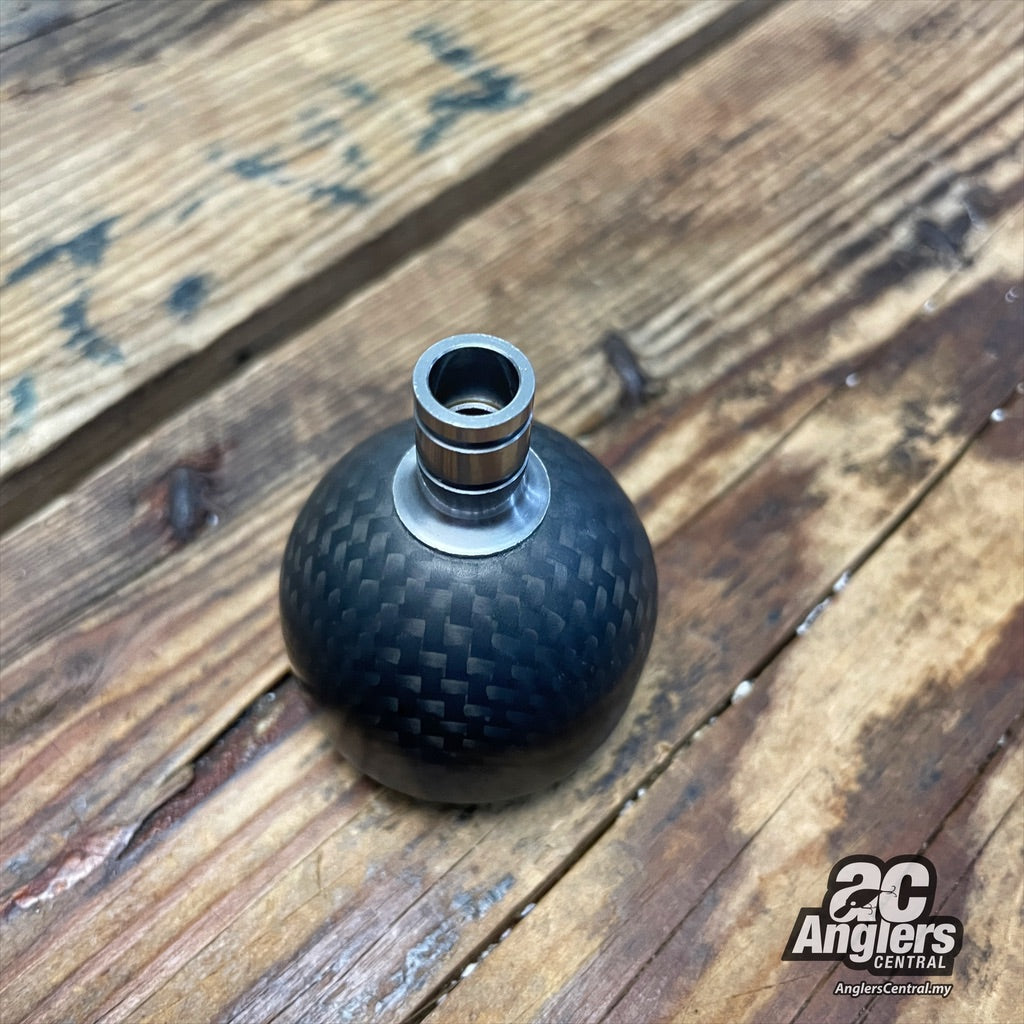 Gomexus F21BK Knob Carbon Composite Black 21mm Shimano A , Daiwa S (17 Gomexus F21BK Knob Carbon Composite Black 21mm Shimano A , Daiwa S (17
