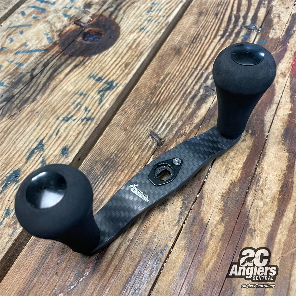 RC-SC EX+ 108mm Carbon Handle R29XL EVA knobs (USED, M8 hole, black trim)