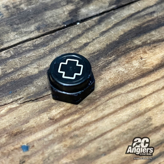 Handle Lock Nut (USED, M7L, Black aluminum)