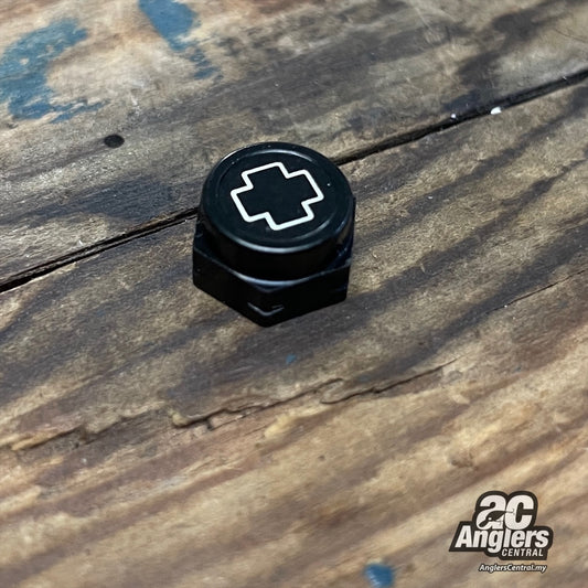 Handle Lock Nut (NEW, M8L, Black aluminum)