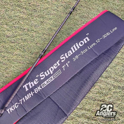 Inspirare Kaleido The Super Stallion TKIC-71MH-BK 12-30lb cork custom (USED, 9/10) with rod sleeve/bag