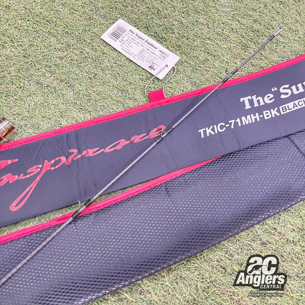 Inspirare Kaleido The Super Stallion TKIC-71MH-BK 12-30lb cork custom (USED, 9/10) with rod sleeve/bag