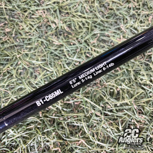 BPM B1-C65ML 6-14lb, 2" short tip repaired (USED, like new) with sleeve/bag