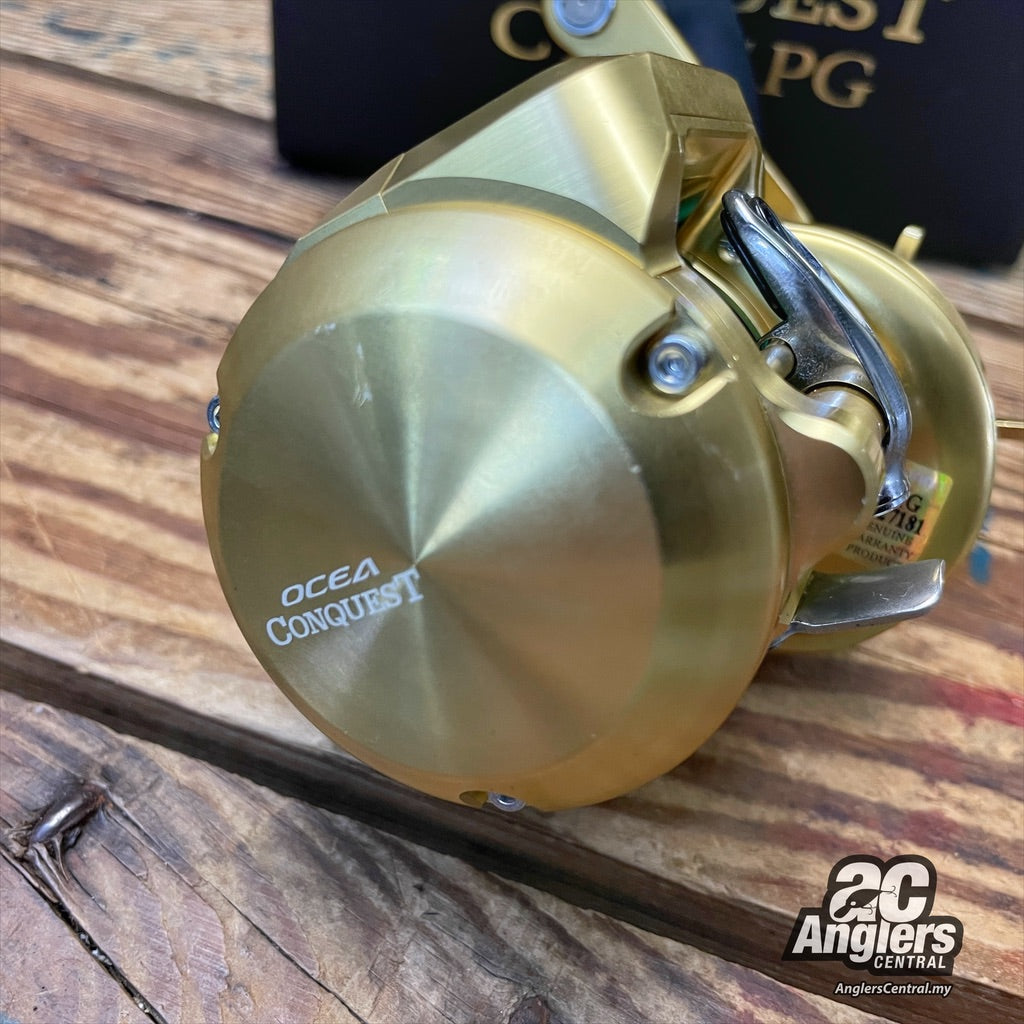 Moulinet De Pêche Ocea Conquest CT 300HG – Rapport 6,2:1 – Droit – Pour Pêche En Mer