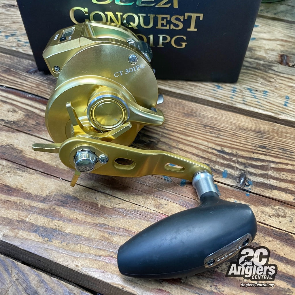 Shimano Dc Shimano 301PG Ocea Conquest Bait Reel – Left Handle
