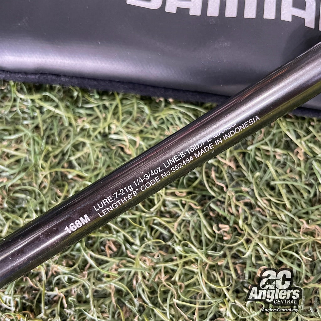 2022 Bantam 168M 8-16lb (USED, 9.5/10) with rod sleeve/bag