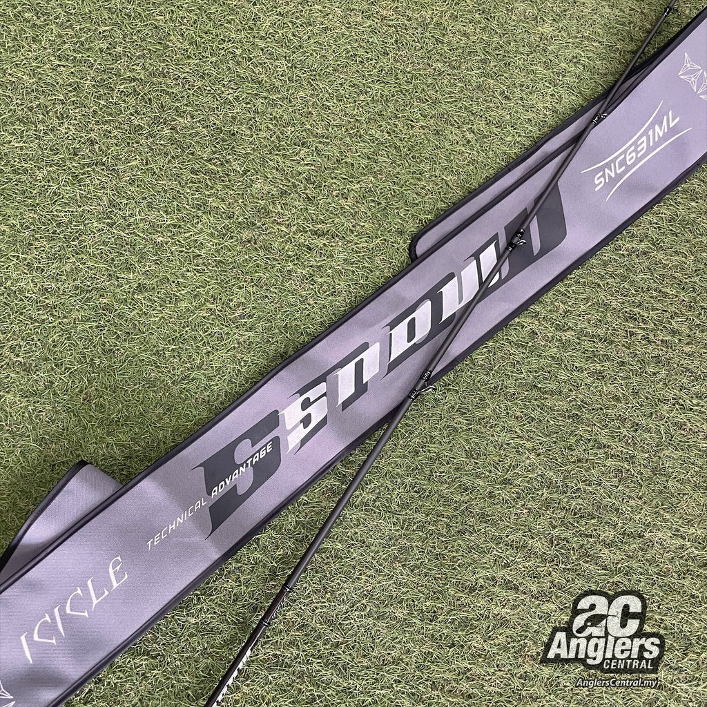 Snow Icicle SNC-631ML 6-12lb (UNUSED) with rod sleeve/bag