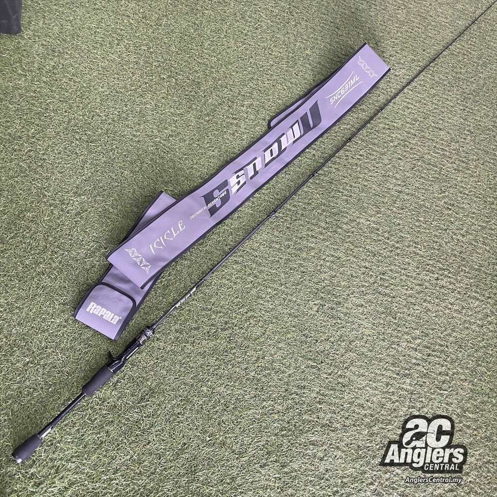 Snow Icicle SNC-631ML 6-12lb (UNUSED) with rod sleeve/bag